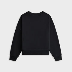 Kith Kids Long Sleeve Nelson Crewneck - Black | Kith Black