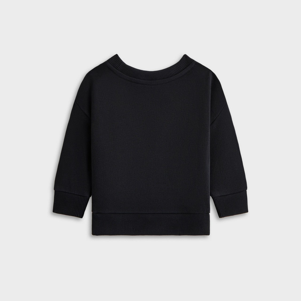 Kith Baby Long Sleeve Nelson Crew - Black | Kith Black