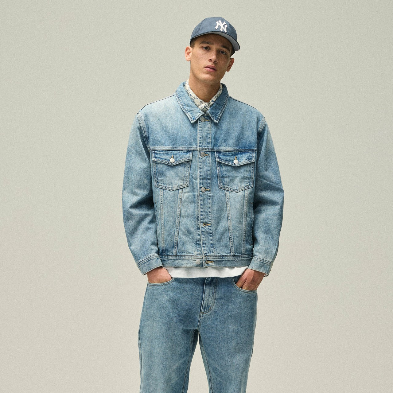 Kith Centre Denim Jacket - Dark Indigo | Kith Dark Indigo