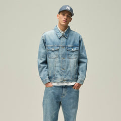 Kith Centre Denim Jacket - Dark Indigo | Kith Dark Indigo