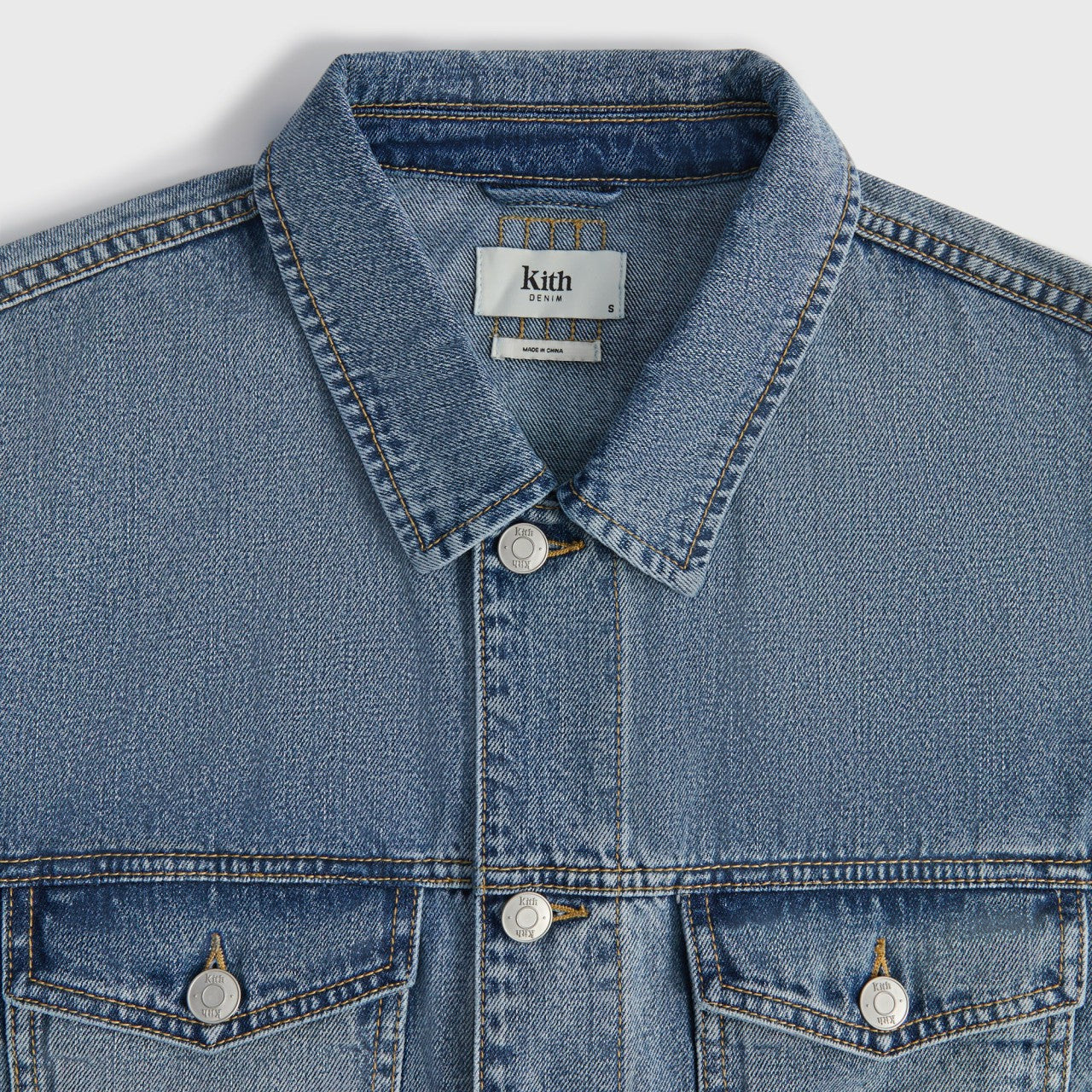 Kith Centre Denim Jacket - Dark Indigo | Kith Dark Indigo