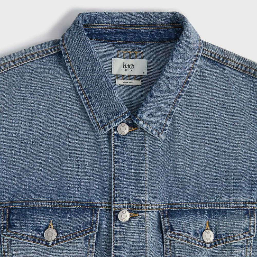 Kith Centre Denim Jacket - Dark Indigo | Kith Dark Indigo
