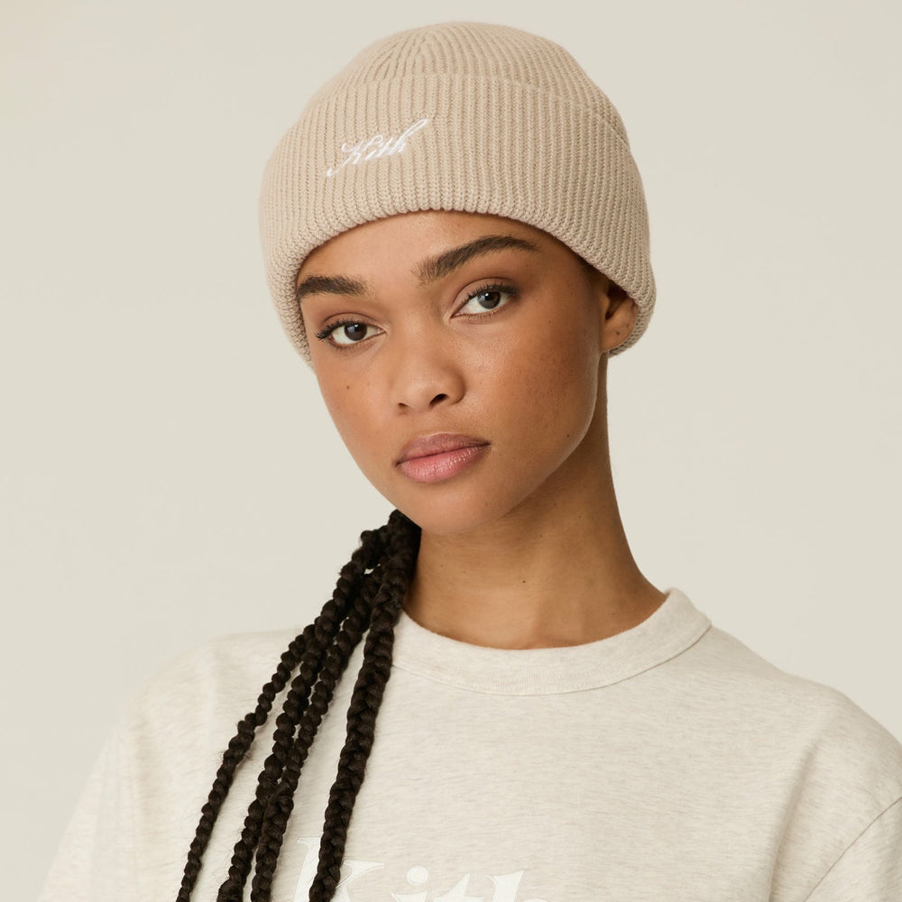 Kith Women Script Mia Beanie - Bare | Kith Bare