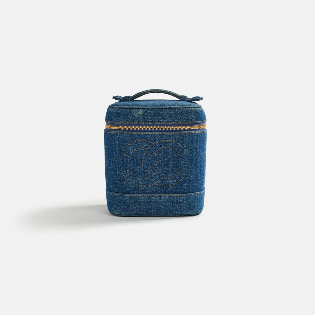 WGACA Chanel Denim Vanity - Blue | Kith Blue