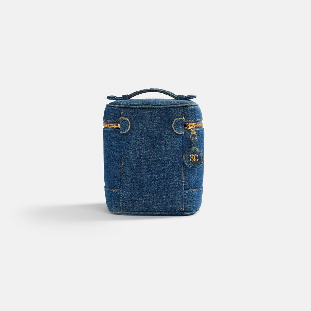 WGACA Chanel Denim Vanity - Blue | Kith Blue