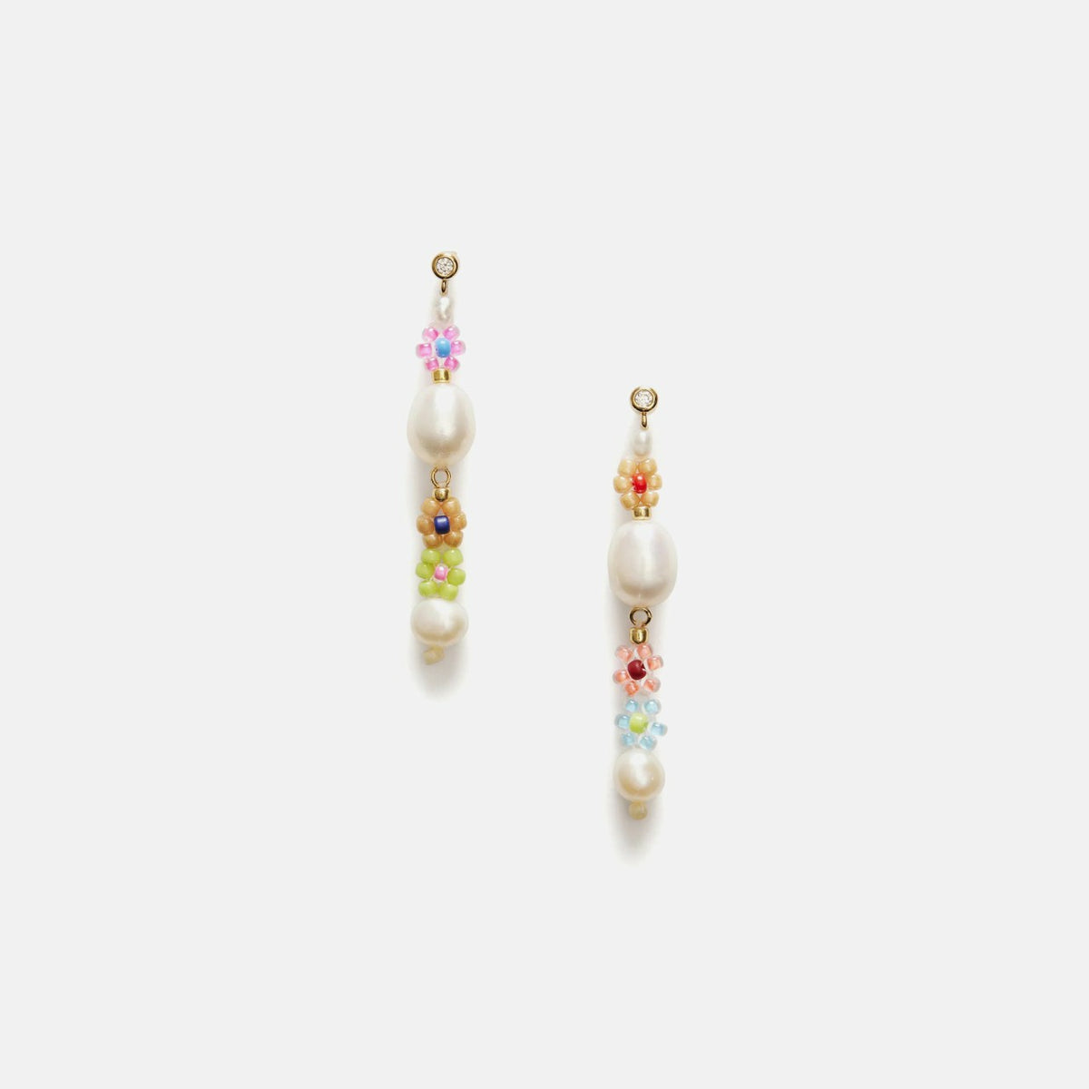 Anni Lu Mexi Flower Earrings - Multi | Kith Multi