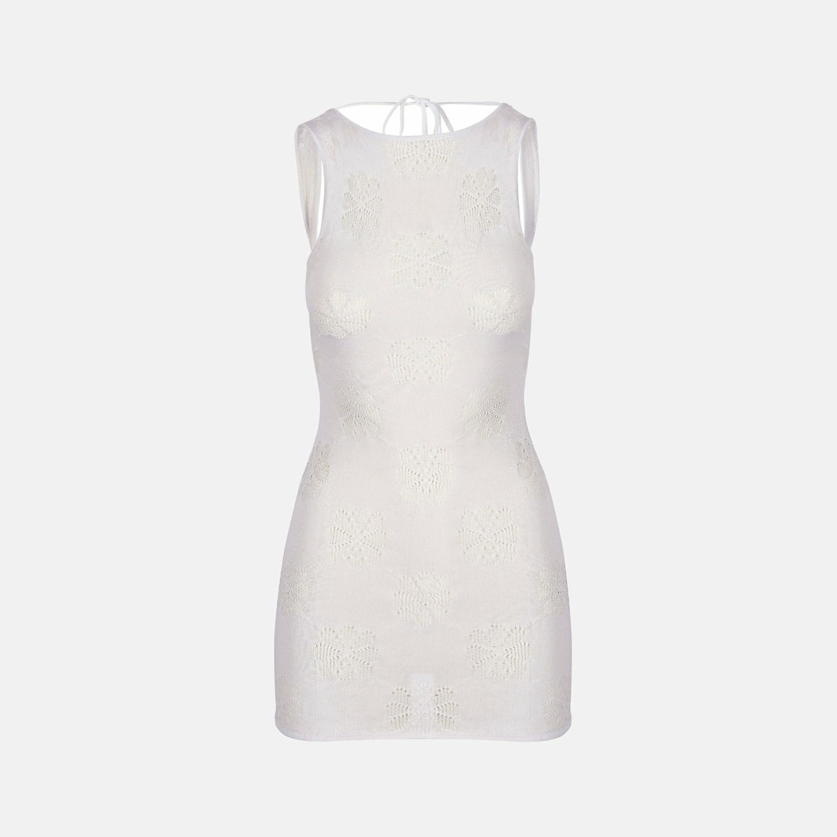 Asta Resort Verona Mini Dress - Venetian White | Kith Venetian White