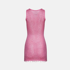 Asta Resort Natlaia Dress - Azaelia Sequin Pink | Kith Azaelia Sequin Pink