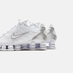 Nike WMNS Shox TL - White / Metallic Silver / Max Orange | Kith White / Metallic Silver / Max Orange