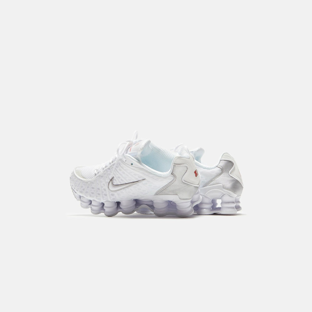 Nike WMNS Shox TL - White / Metallic Silver / Max Orange | Kith White / Metallic Silver / Max Orange