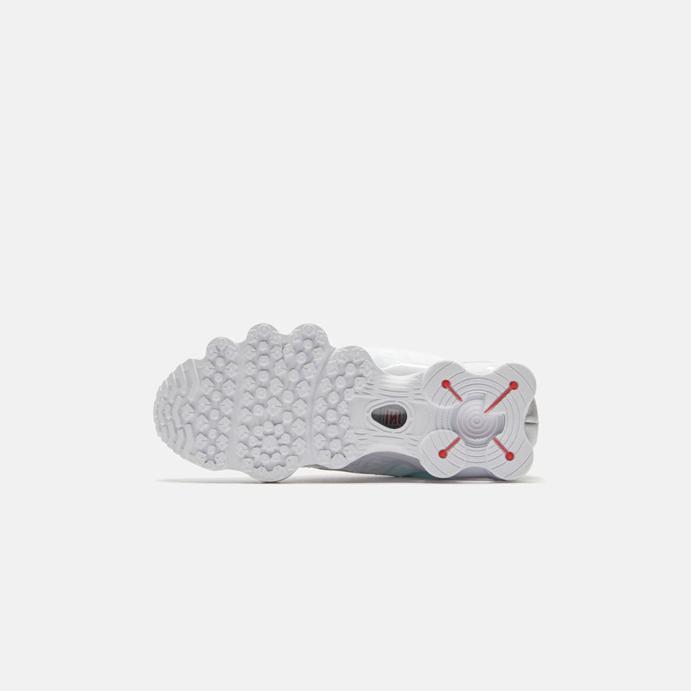 Nike WMNS Shox TL - White / Metallic Silver / Max Orange | Kith White / Metallic Silver / Max Orange