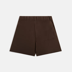 Tekla Poplin Pajama Shorts - Coffee | Kith Coffee