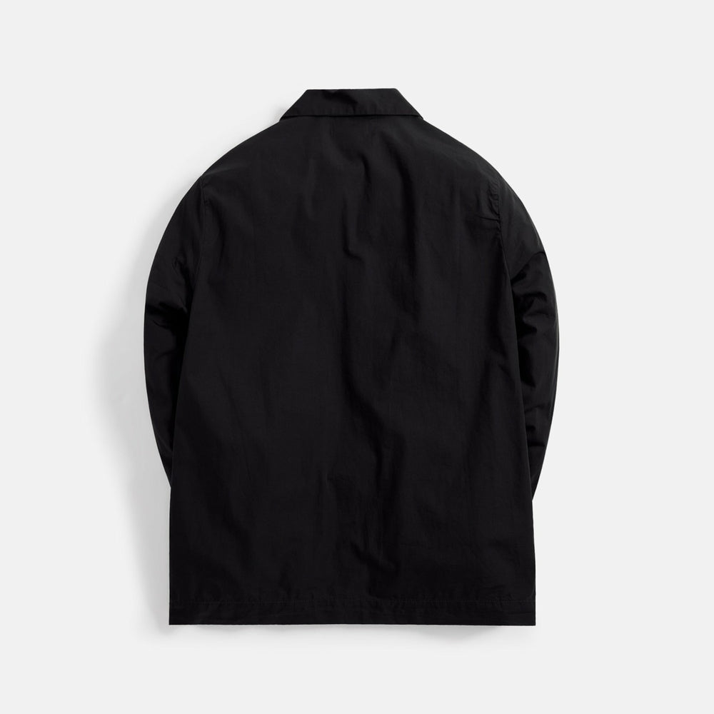 Tekla Poplin Long Sleeve Pajama Shirt - Black | Kith Black