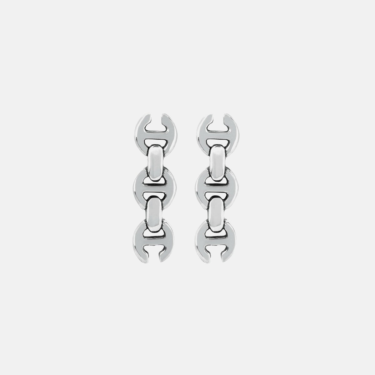 Hoorsenbuhs 3MM Toggle Stud Earrings - Sterling Silver | Kith Sterling Silver