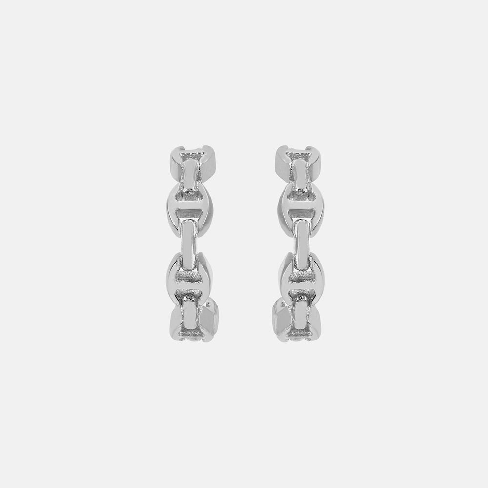 Hoorsenbuhs Crescent Earrings - Sterling Silver | Kith Sterling Silver