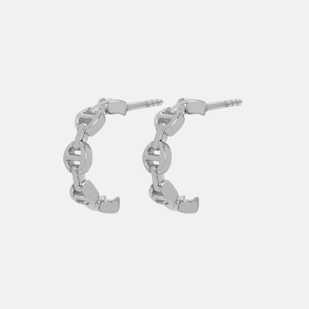 Hoorsenbuhs Crescent Earrings - Sterling Silver | Kith Sterling Silver