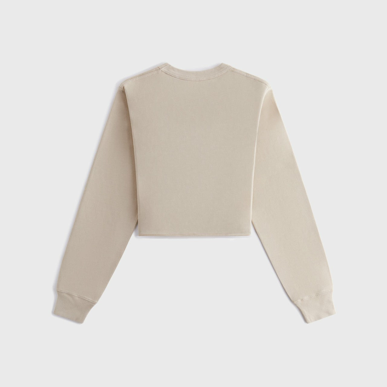Kith Women Lucy Cropped Long Sleeve II Tee - Bare | Kith Bare