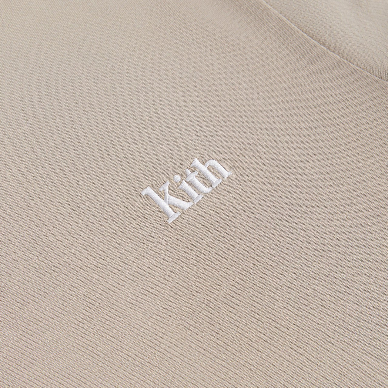 Kith Women Lucy Cropped Long Sleeve II Tee - Bare | Kith Bare