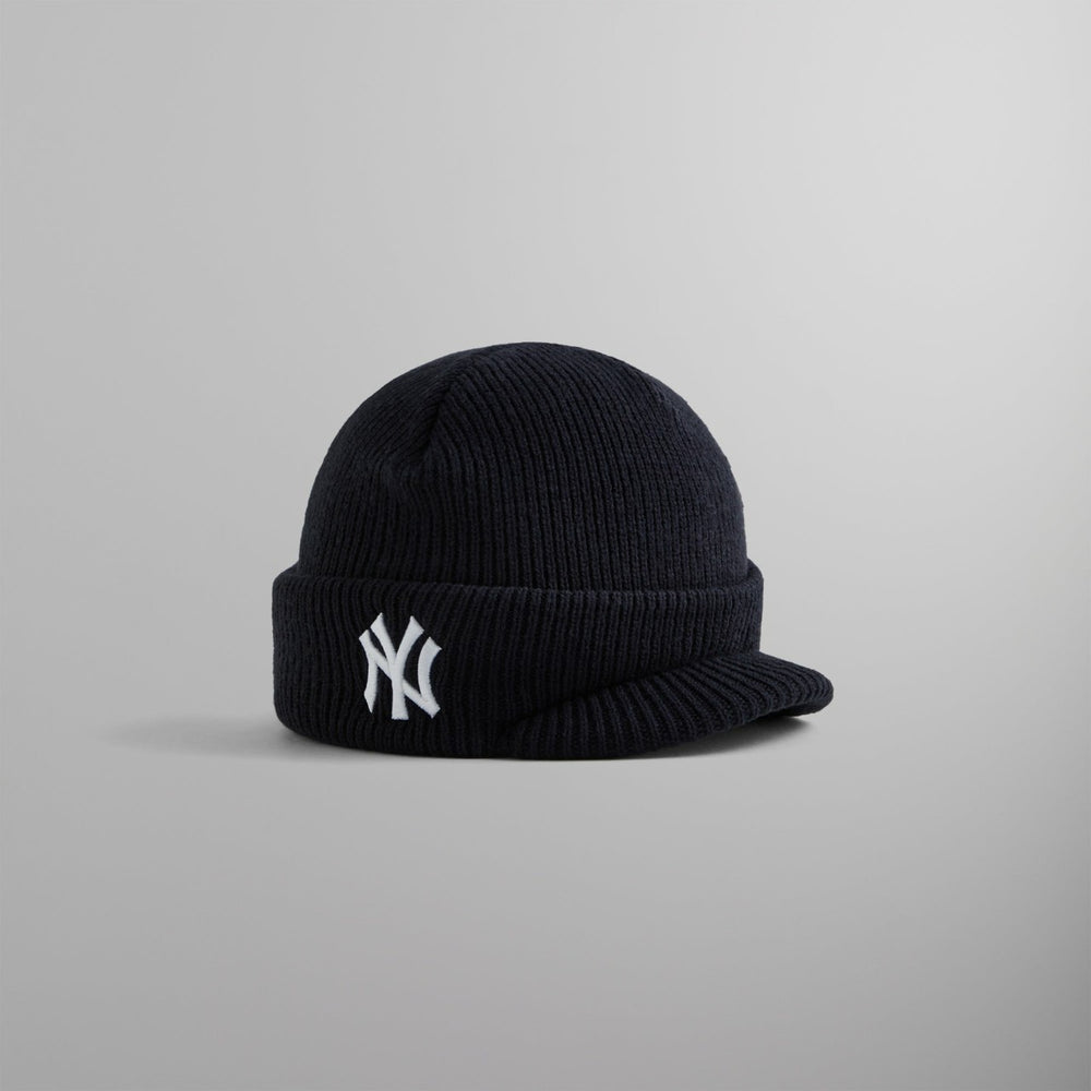 Kith for the New York Yankees Visor Beanie - Nocturnal | Kith Nocturnal