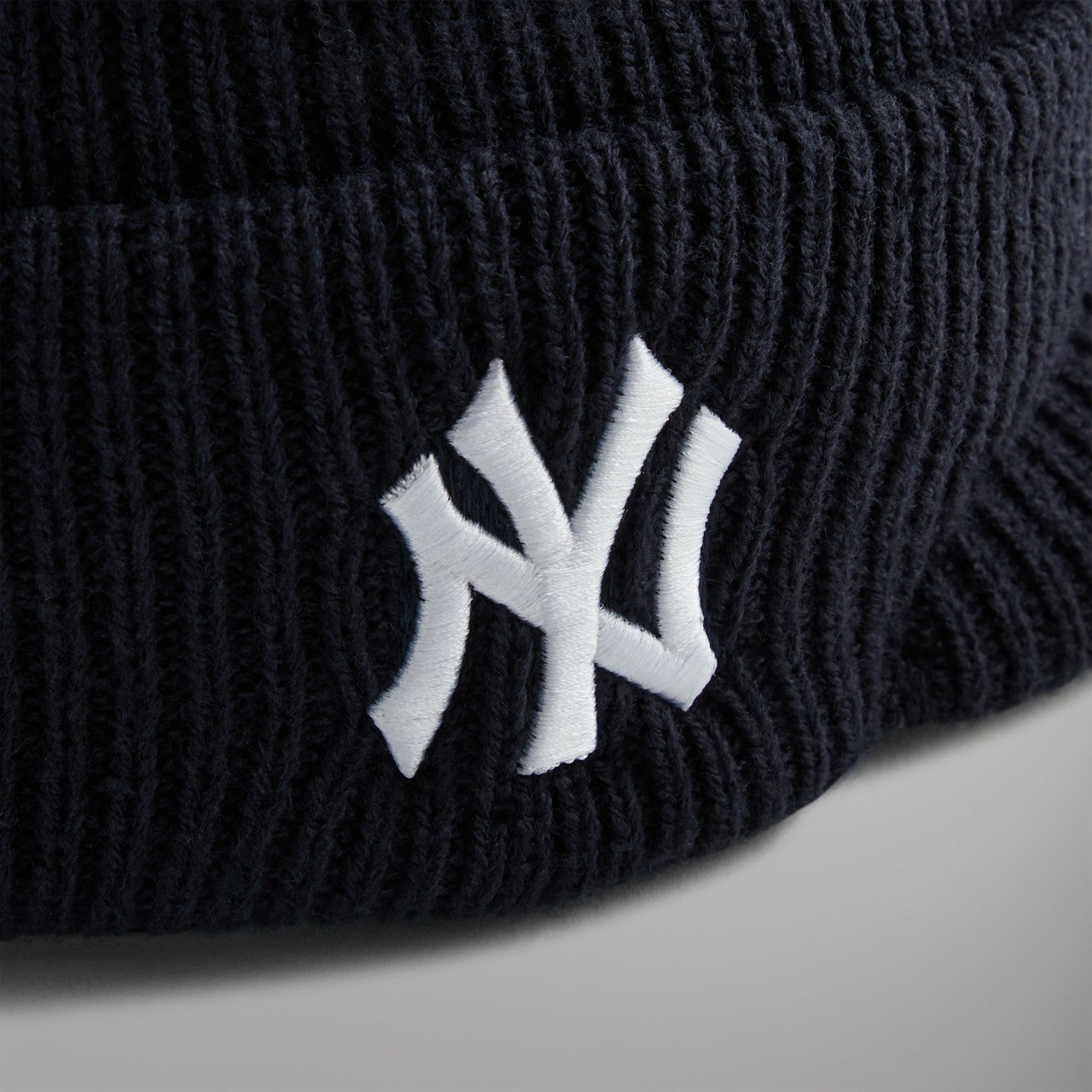 Kith for the New York Yankees Visor Beanie - Nocturnal | Kith Nocturnal