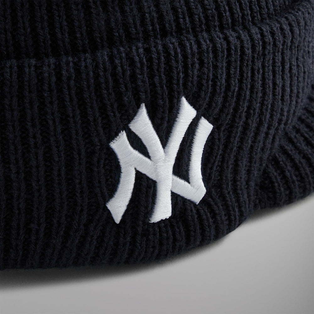 Kith for the New York Yankees Visor Beanie - Nocturnal | Kith Nocturnal