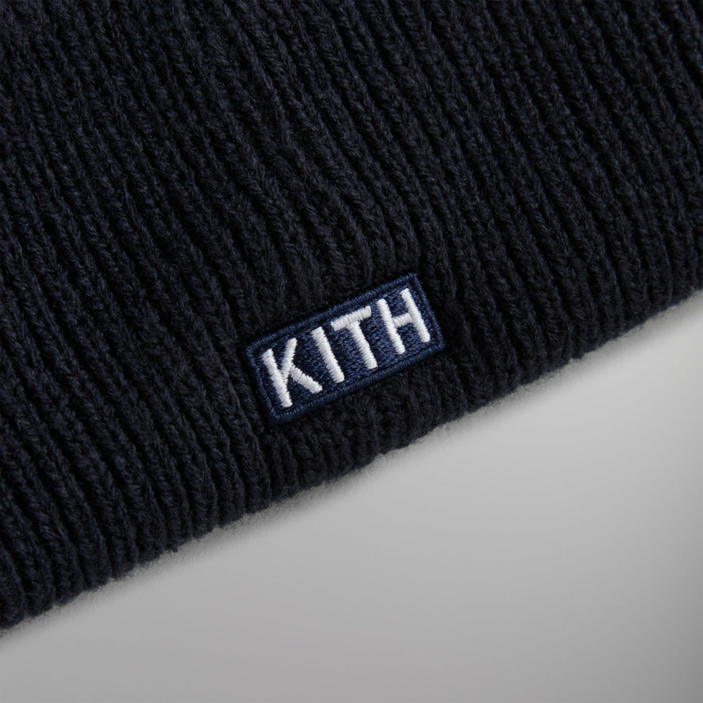 Kith for the New York Yankees Visor Beanie - Nocturnal | Kith Nocturnal