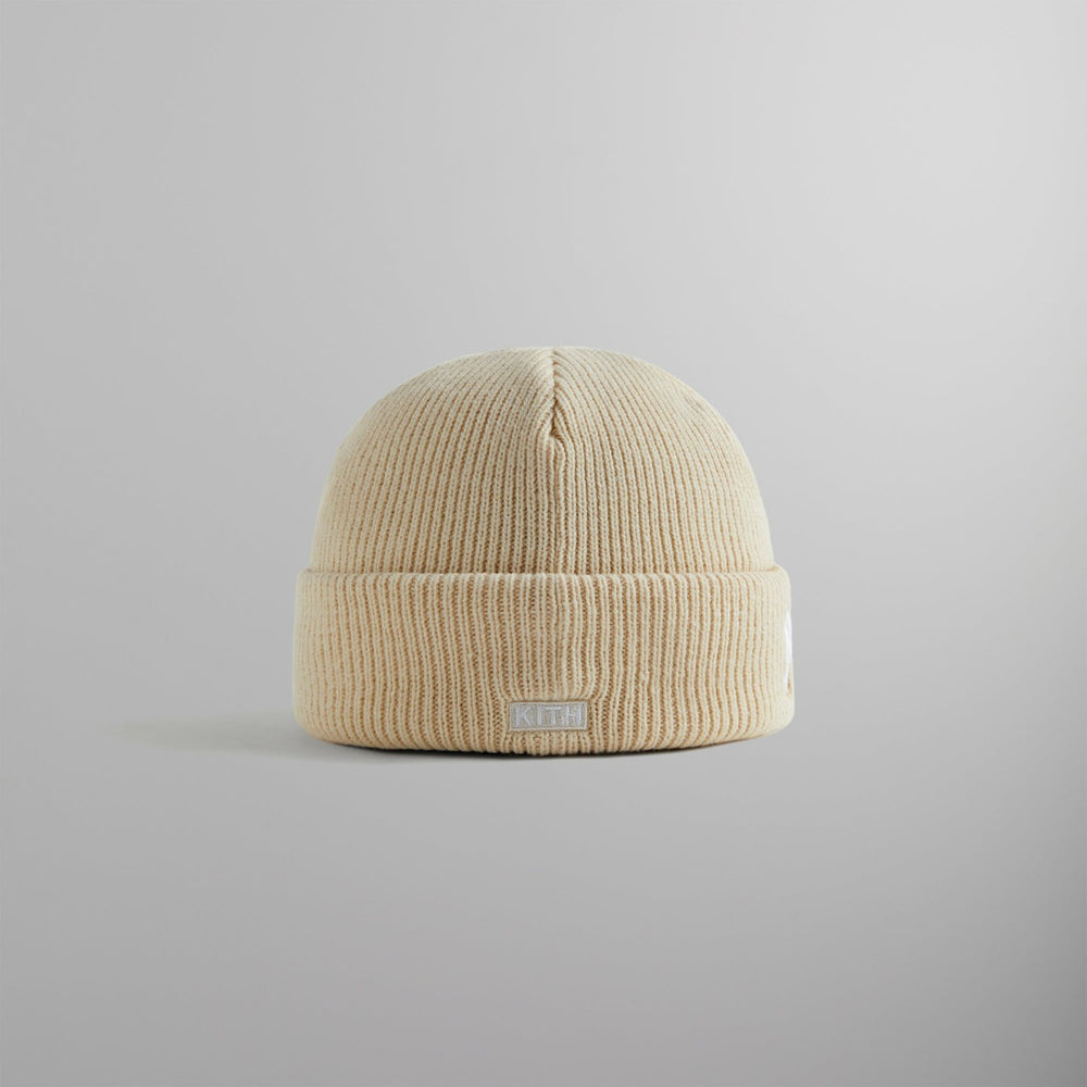 Kith for the New York Yankees Visor Beanie - Sandrift | Kith Sandrift