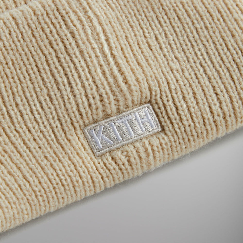 Kith for the New York Yankees Visor Beanie - Sandrift | Kith Sandrift