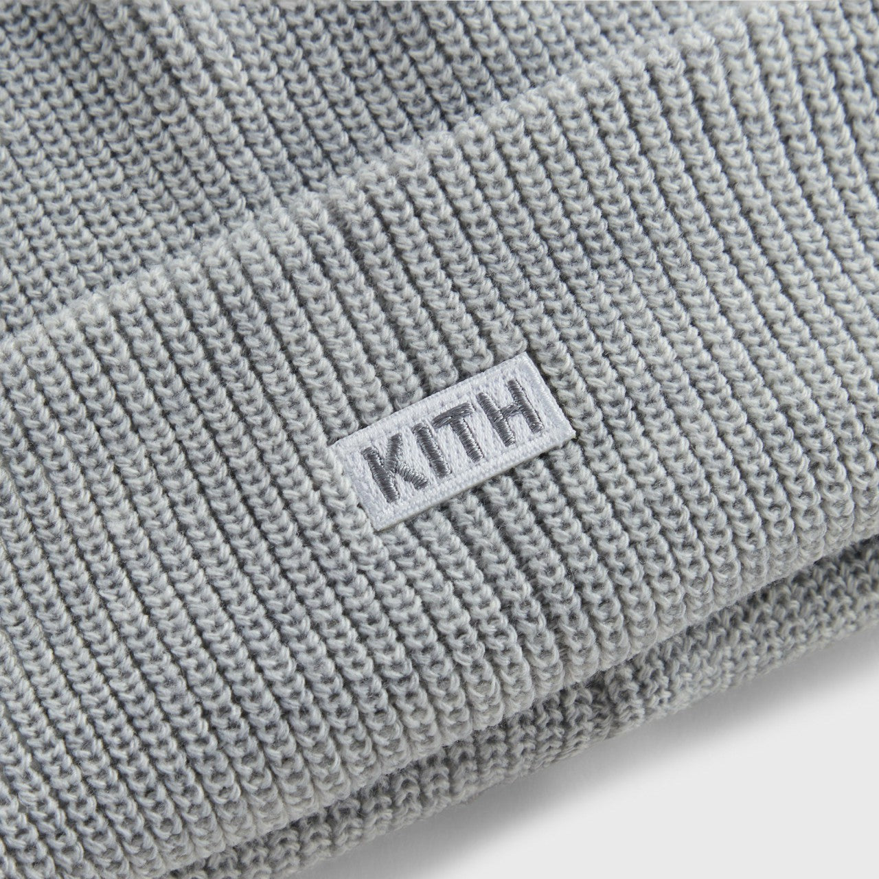 Kith Classic Beanie - Light Heather Grey | Kith Light Heather Grey