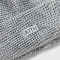 Kith Classic Beanie - Light Heather Grey | Kith Light Heather Grey