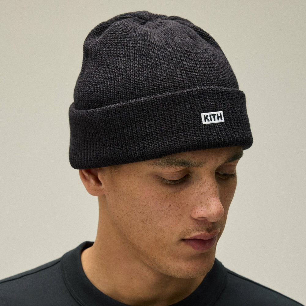Kith Classic Beanie - Black | Kith Black