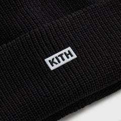Kith Classic Beanie - Black | Kith Black