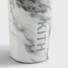 Kith for Corkcicle Canteen Marble - White | Kith White