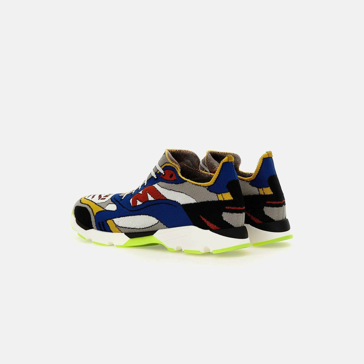 Marni Sneakers - New Jacquard Blue / White / Red | Kith New Jacquard Blue / White / Red