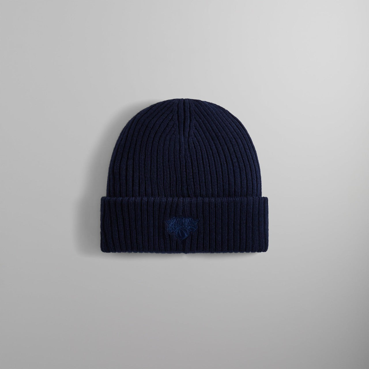 Kith for the New York Knicks Retro Logo Beanie - Nocturnal | Kith Nocturnal