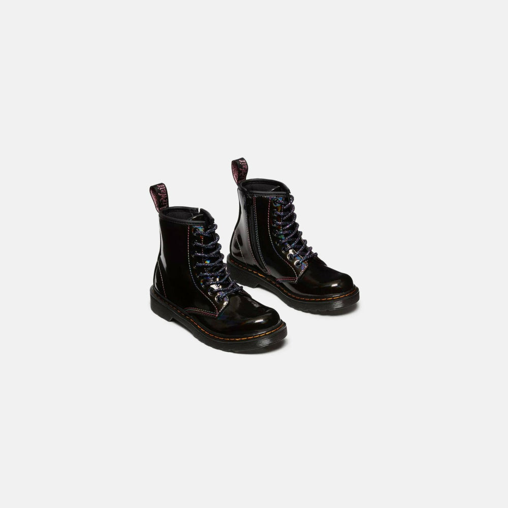 Dr. Martens Junior 1460 - Black Rainbow Patent | Kith Black Rainbow Patent