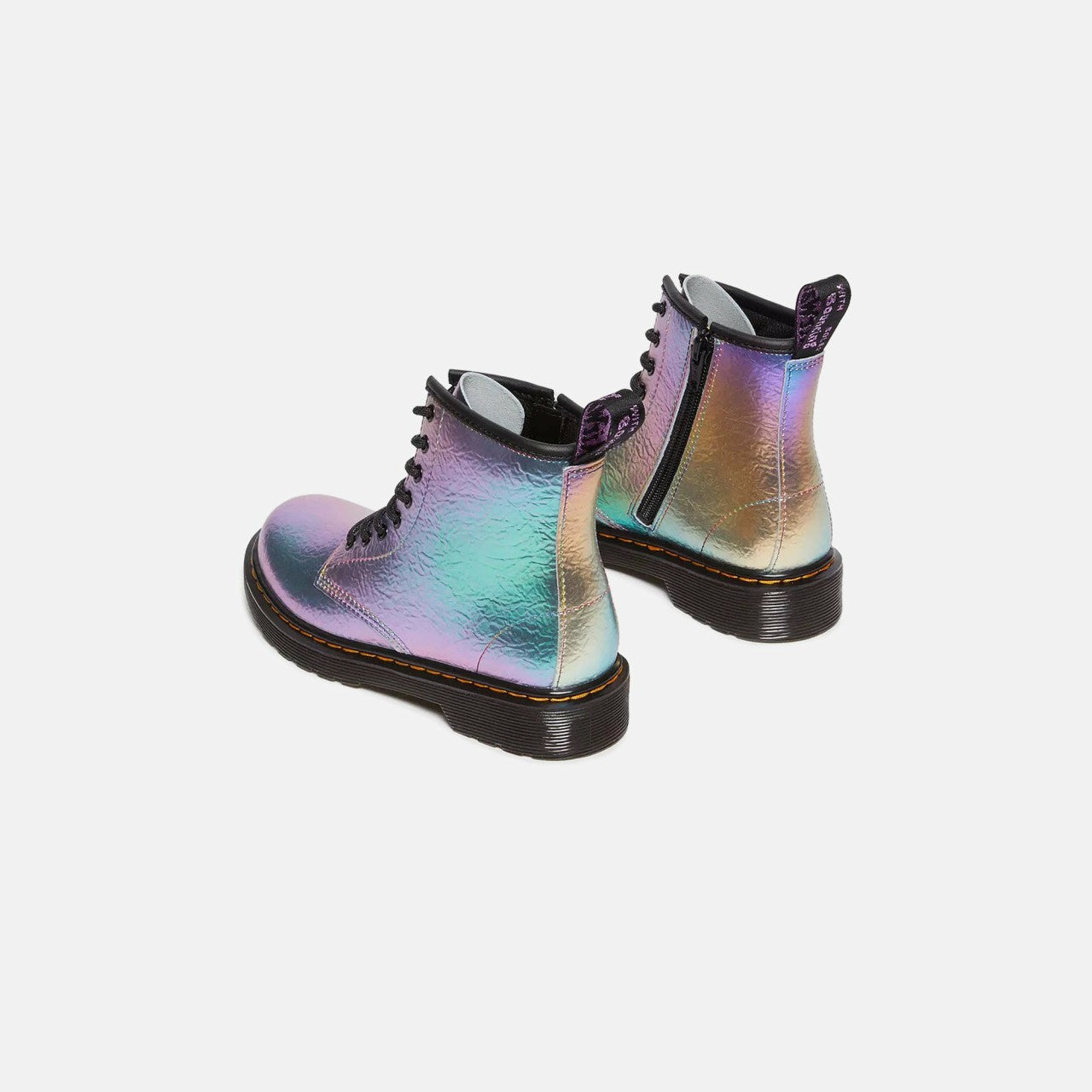 Dr. Martens Junior 1460 - Multi Rainbow Crinkle | Kith Multi Rainbow Crinkle