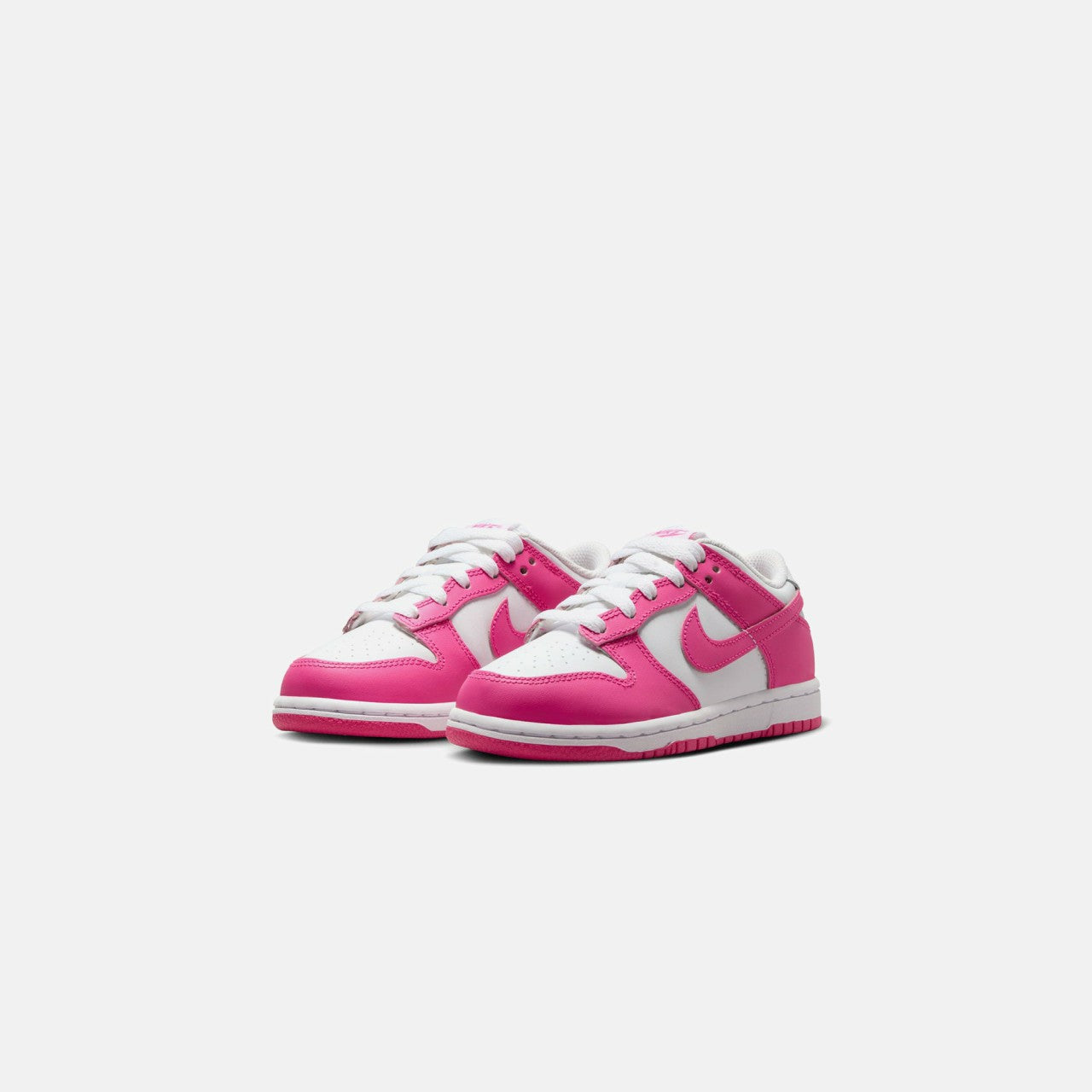 Nike PS Dunk Low - White / Laser Fuchsia | Kith White / Laser Fuchsia