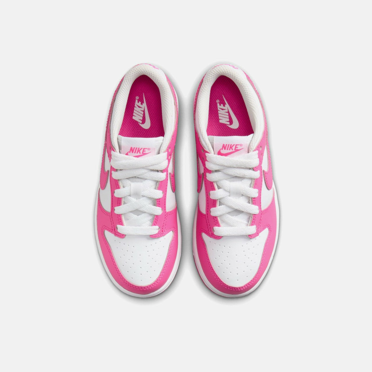 Nike PS Dunk Low - White / Laser Fuchsia | Kith White / Laser Fuchsia