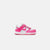 White / Laser Fuchsia