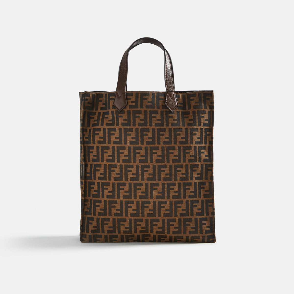WGACA Fendi Zucca Vertical Tote - Brown | Kith Brown