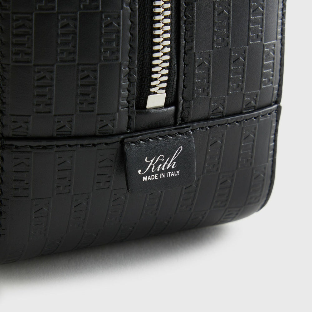 Kith Monogram Dopp Kit - Black | Kith Black