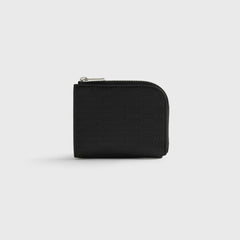 Kith Monogram Half Zip Wallet - Black | Kith Black