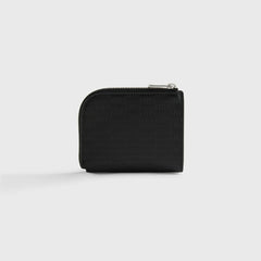 Kith Monogram Half Zip Wallet - Black | Kith Black