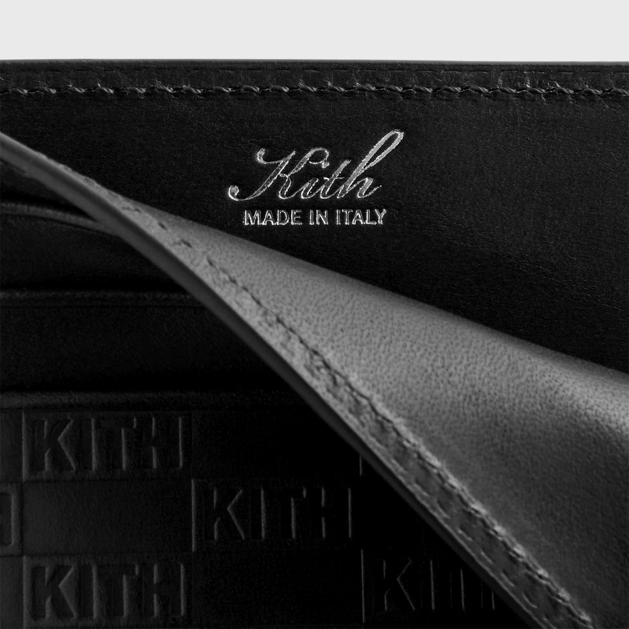 Kith Monogram Card Holder - Black | Kith Black