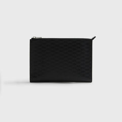 Kith Monogram Zipper Pouch - Black | Kith Black