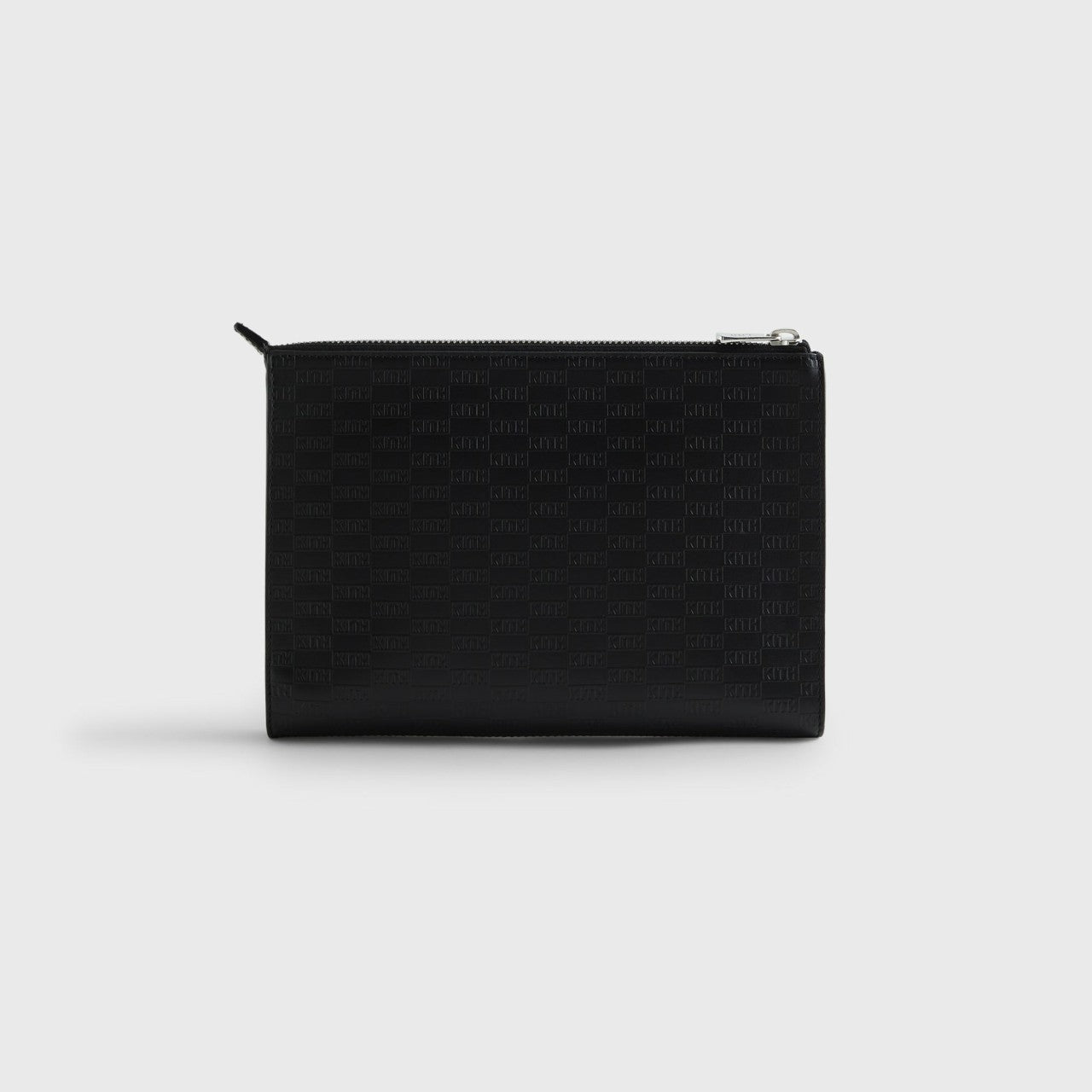 Kith Monogram Zipper Pouch - Black | Kith Black