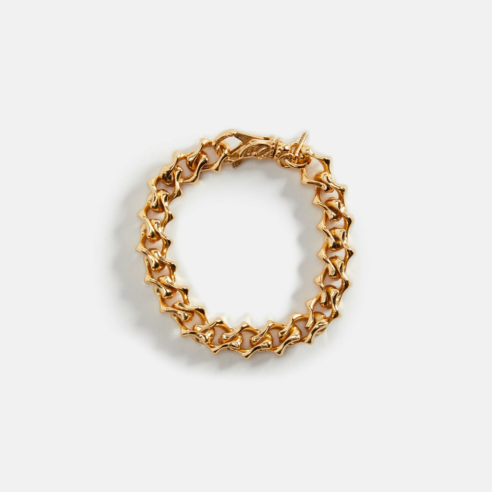 Emanuele Bicocchi Gold Arabesque Chain Bracelet - Gold | Kith Gold