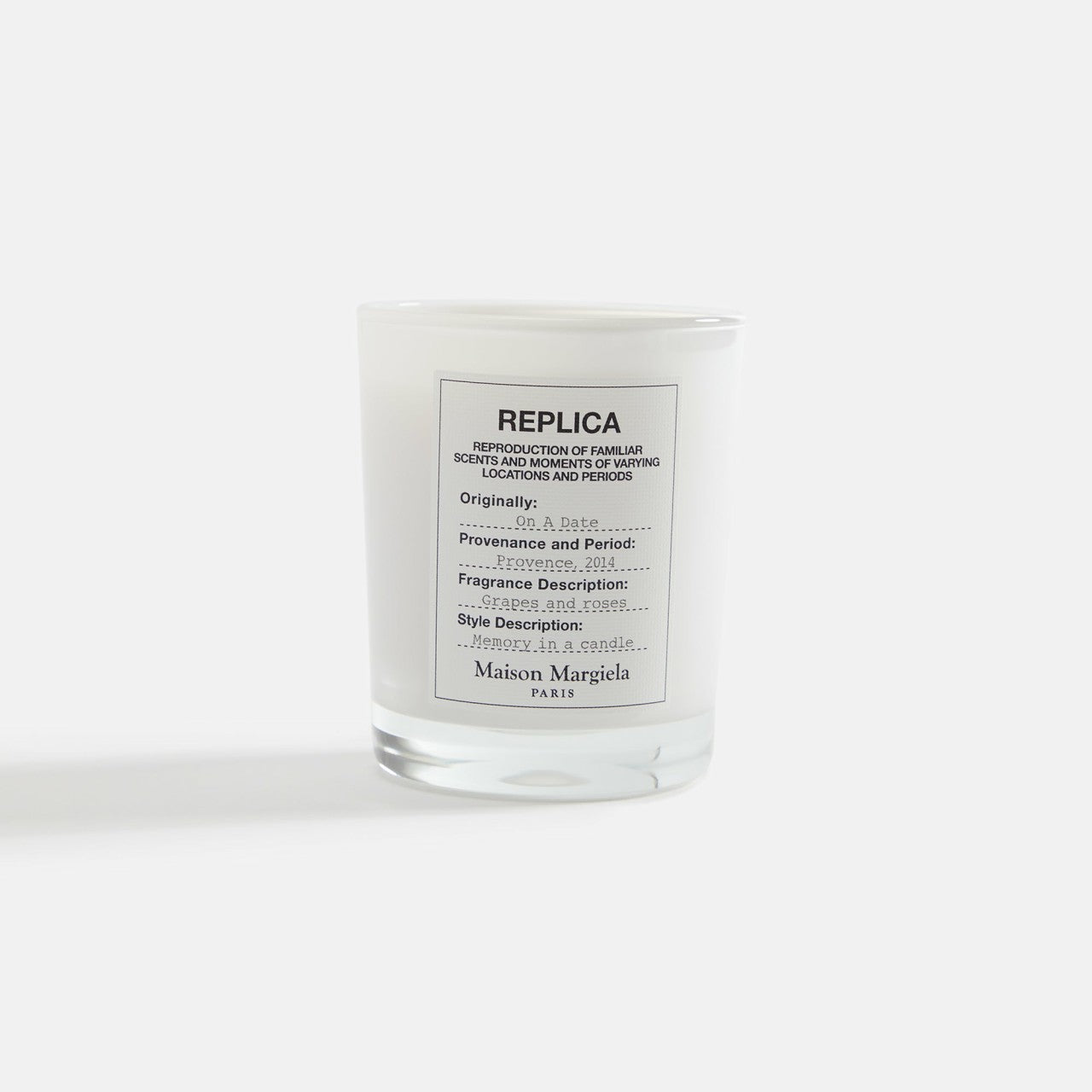 Maison Margiela Replica On a Date Candle | Kith