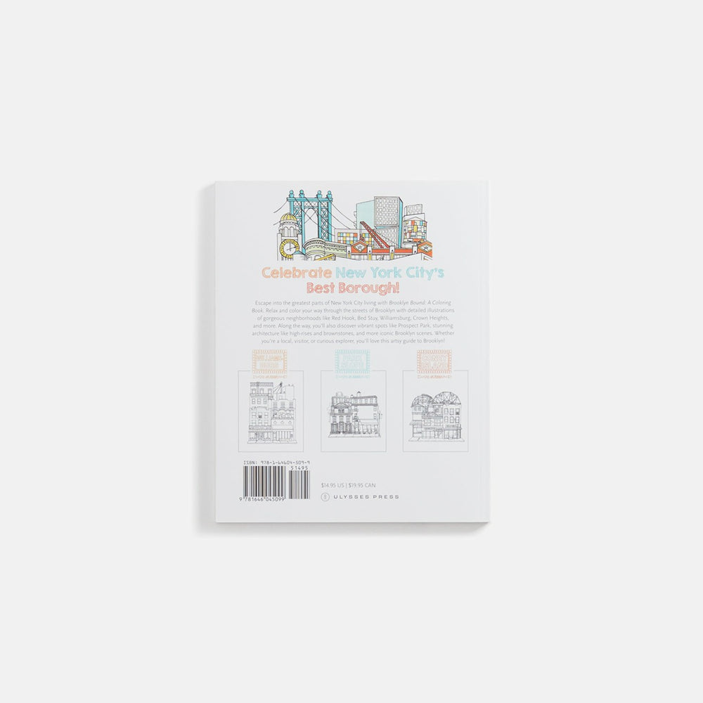 Simon & Schuster Brooklyn Bound: A Coloring Book | Kith
